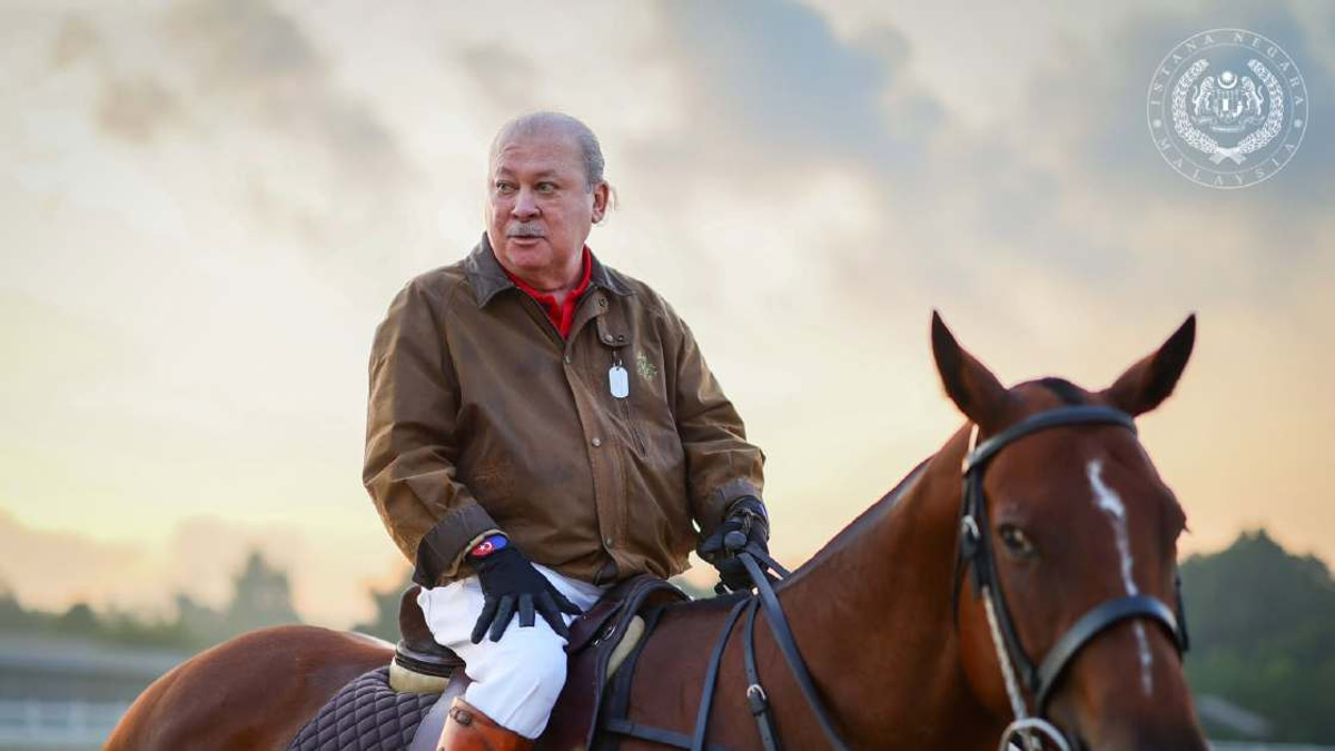 Sultan Ibrahim Continues Regular Equestrian Activities at Royal Johor Polo Club