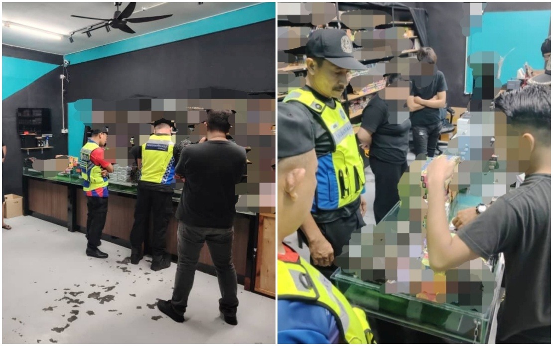 Kangar Municipal Council Seizes RM15,000 Worth of Vape Products in Enforcement Operation
