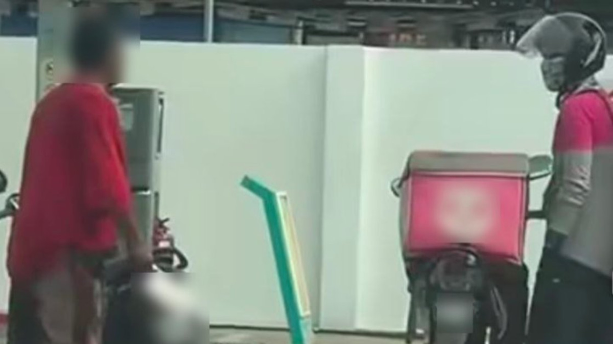 Man arrested after threatening p-hailing worker with cleaver at Kuala Terengganu petrol station