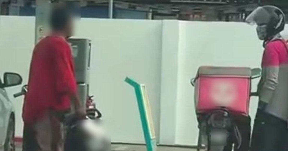 Man arrested after threatening p-hailing worker with cleaver at Kuala Terengganu petrol station