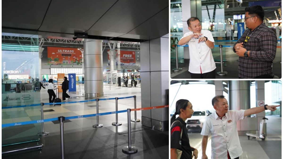 Female Driver Crashes SUV Into KKIA Departure Hall, Minor Injuries Sustained