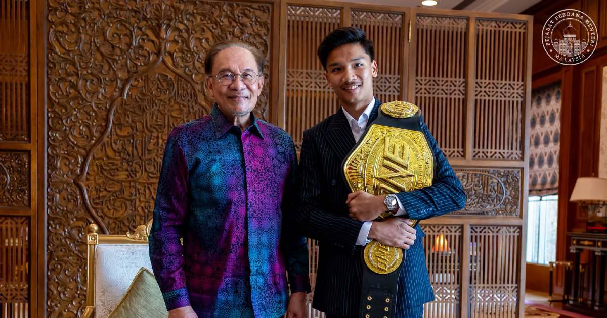 Anwar Hails Aliff Rakib as Malaysian Muay Thai Makes Global Mark