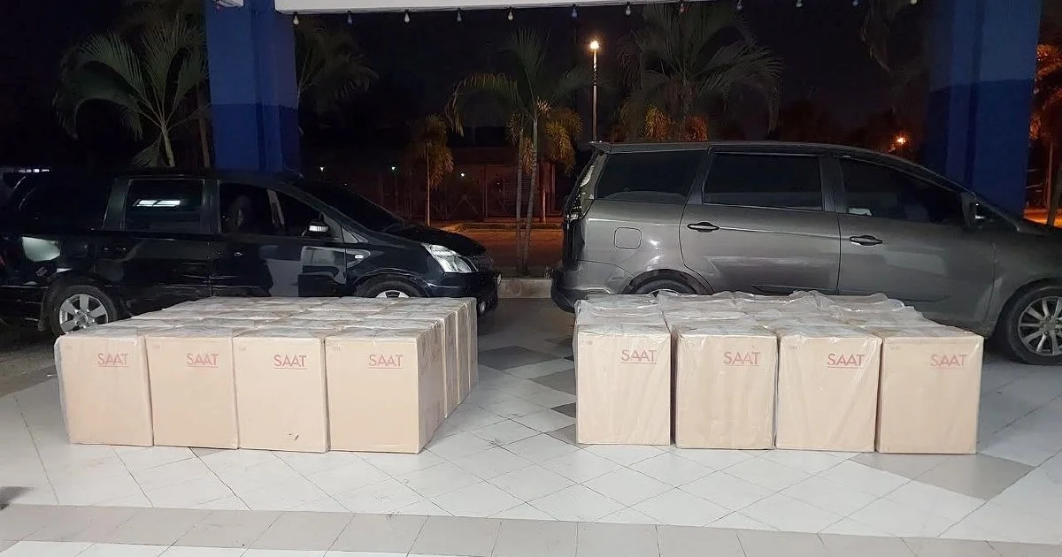 High-Speed Pursuit Leads to Seizure of RM813,000 in Illicit Cigarettes in Kelantan