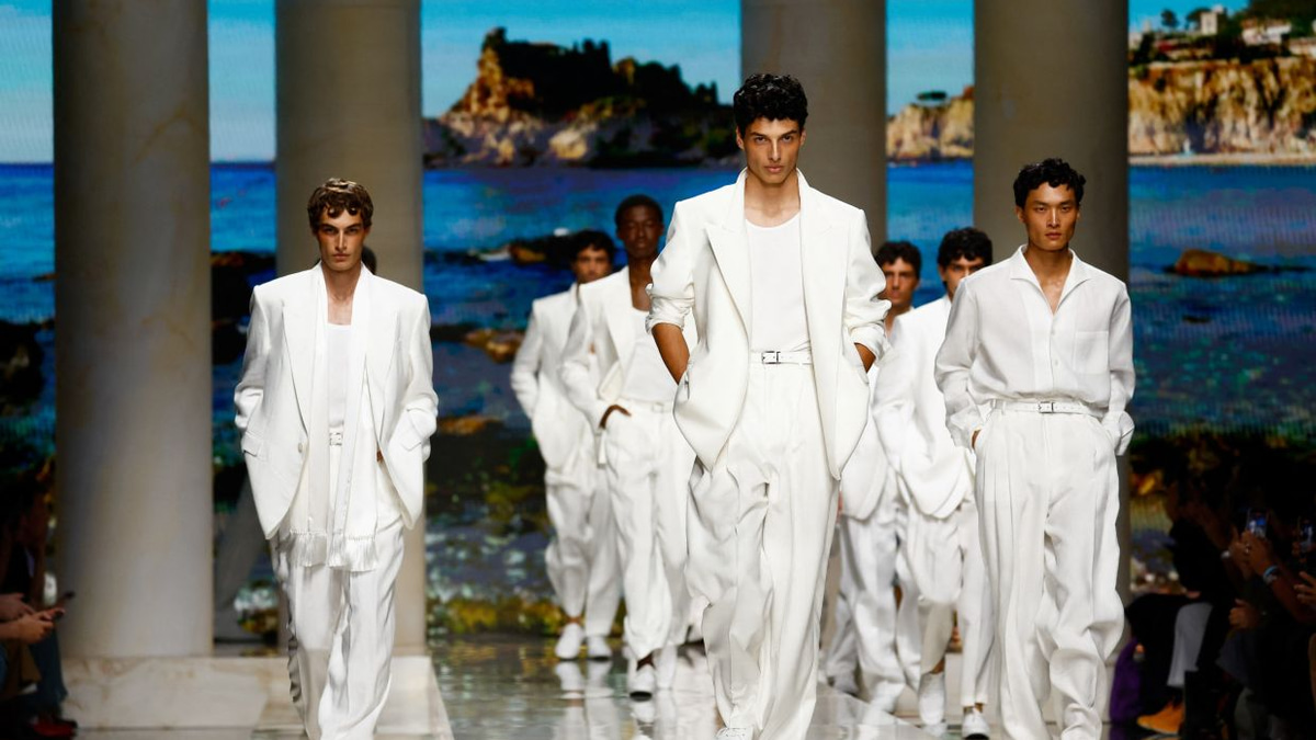 Milan Menswear Embraces Simplicity and Ventilation for Summer 2027