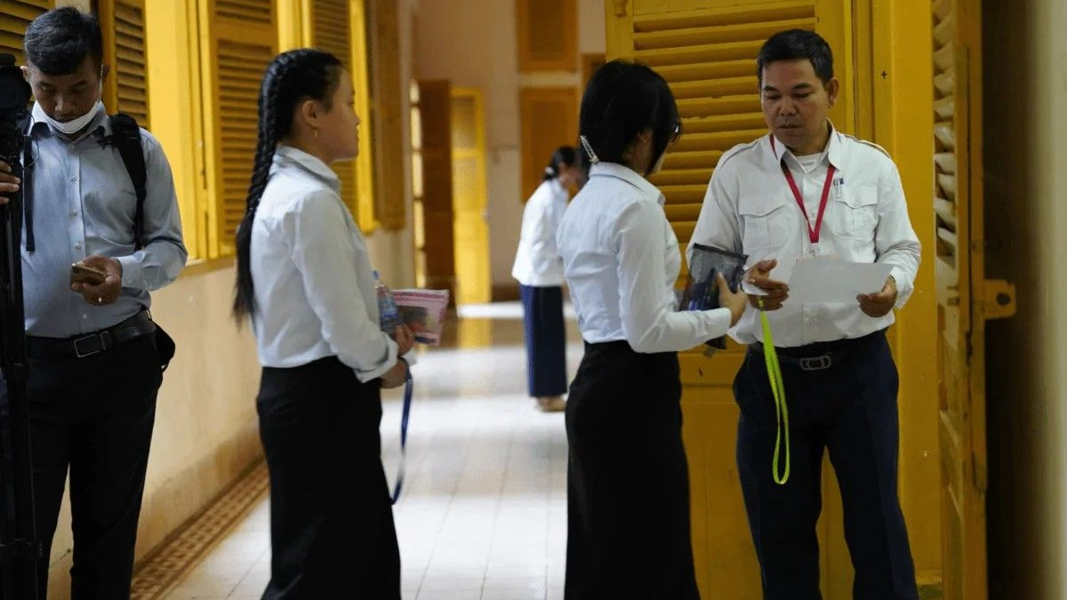 Cambodia's Grade 12 exams begin with 150,000 students, but 25 schools remain shuttered by Thai occupation