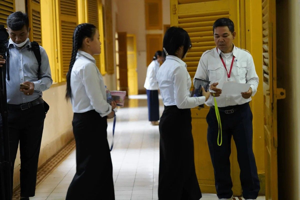 Cambodia's Grade 12 exams begin with 150,000 students, but 25 schools remain shuttered by Thai occupation