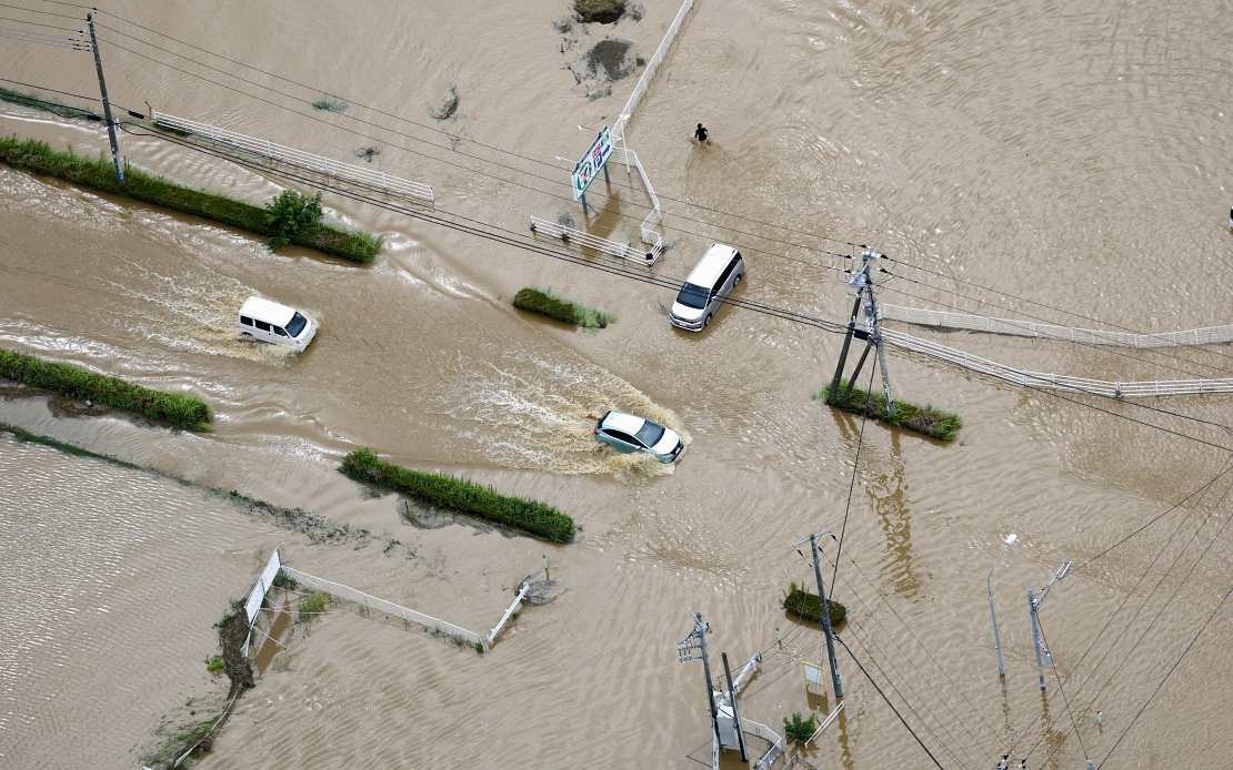 Eight Dead as Chiba Prefecture Drowns in Record Downpour