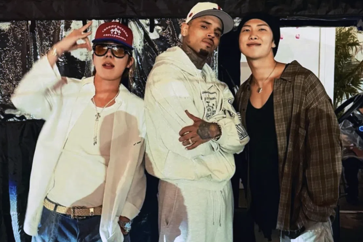 BTS Members Face Fan Backlash Over Chris Brown Concert Attendance