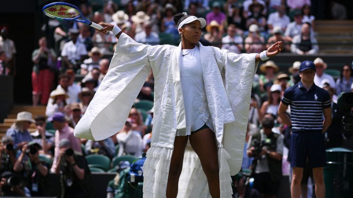 Osaka Combines Fashion Statement with Tennis Excellence to Advance at Wimbledon