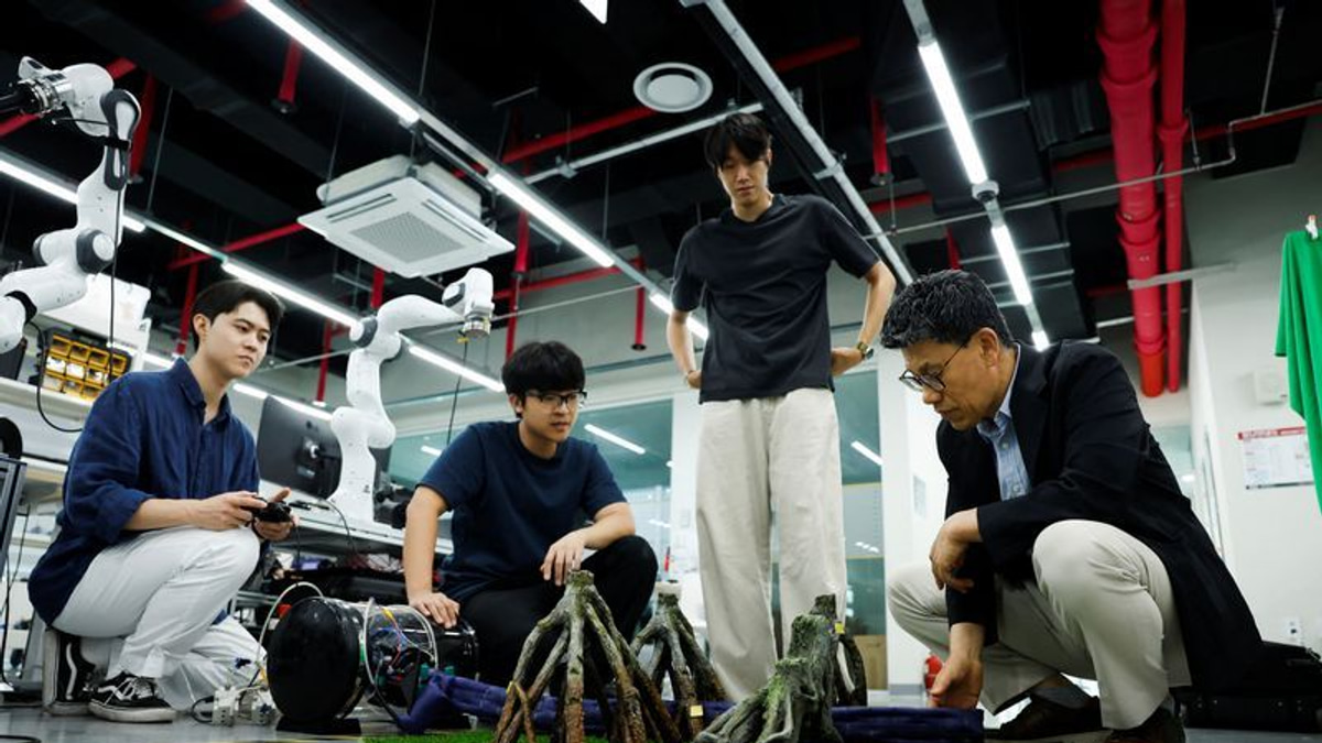 South Korean and US researchers develop self-dressing robotic technology with broad applications