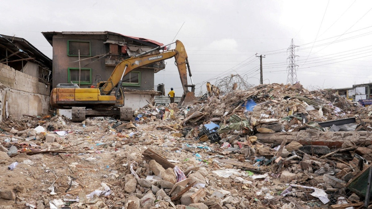 Nine Dead, 27 Rescued in Lagos Shopping Complex Collapse