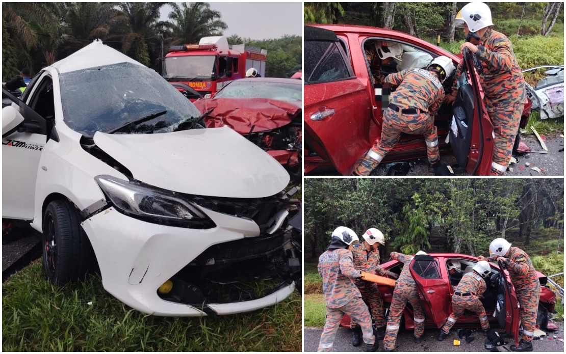 Three Killed in Two-Vehicle Collision Near Kota Tinggi
