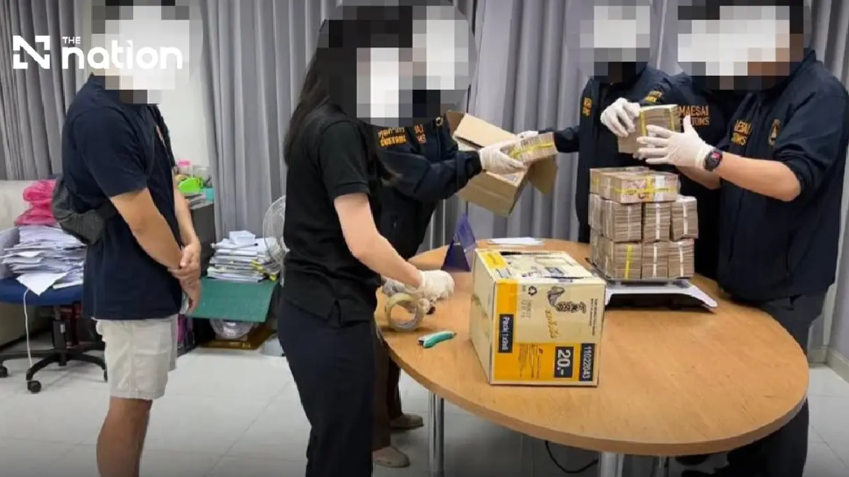 Thai Customs Intercepts ฿23 Million Hidden in Snack Boxes at Myanmar Border