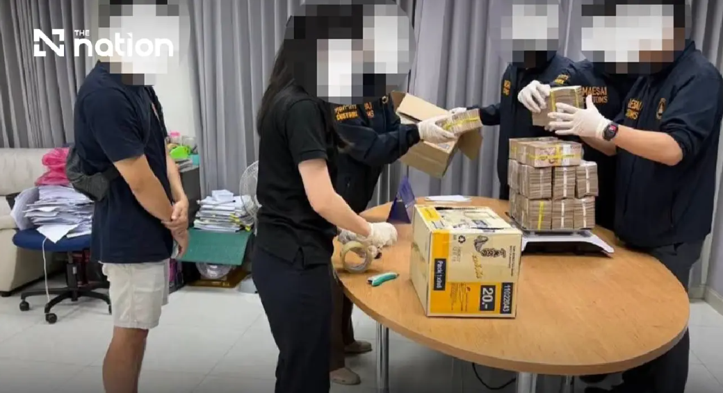Thai Customs Intercepts ฿23 Million Hidden in Snack Boxes at Myanmar Border
