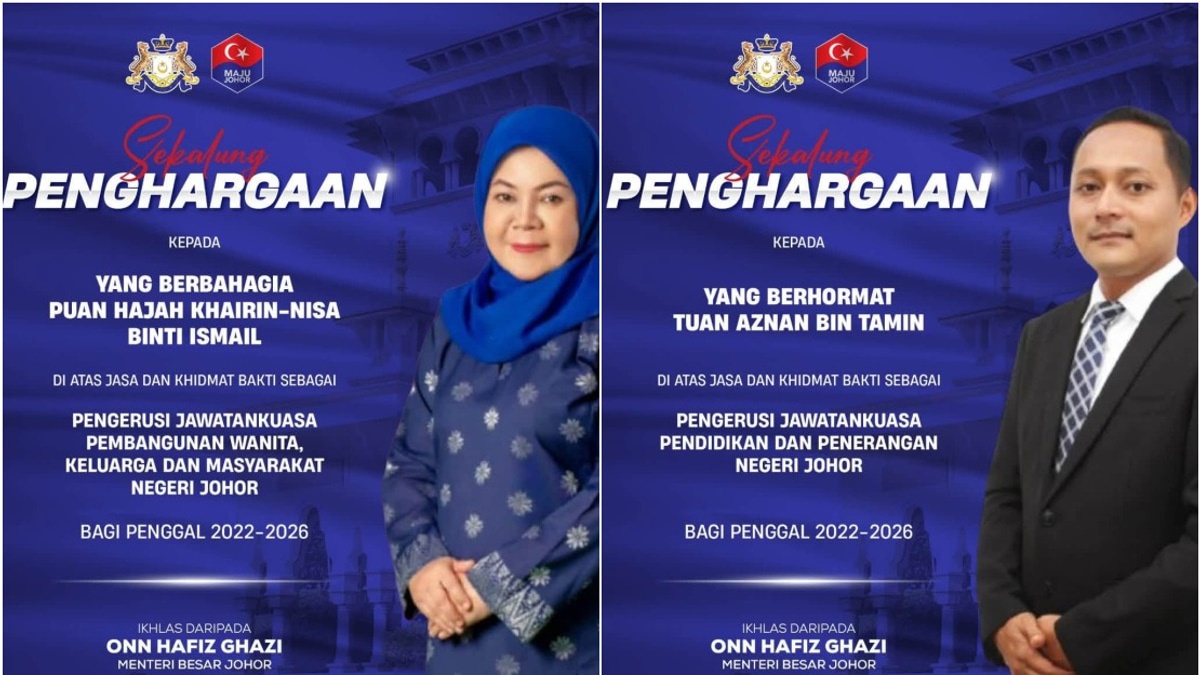 Onn Hafiz Acknowledges Departing Exco Members as Johor Reshuffles Leadership Team