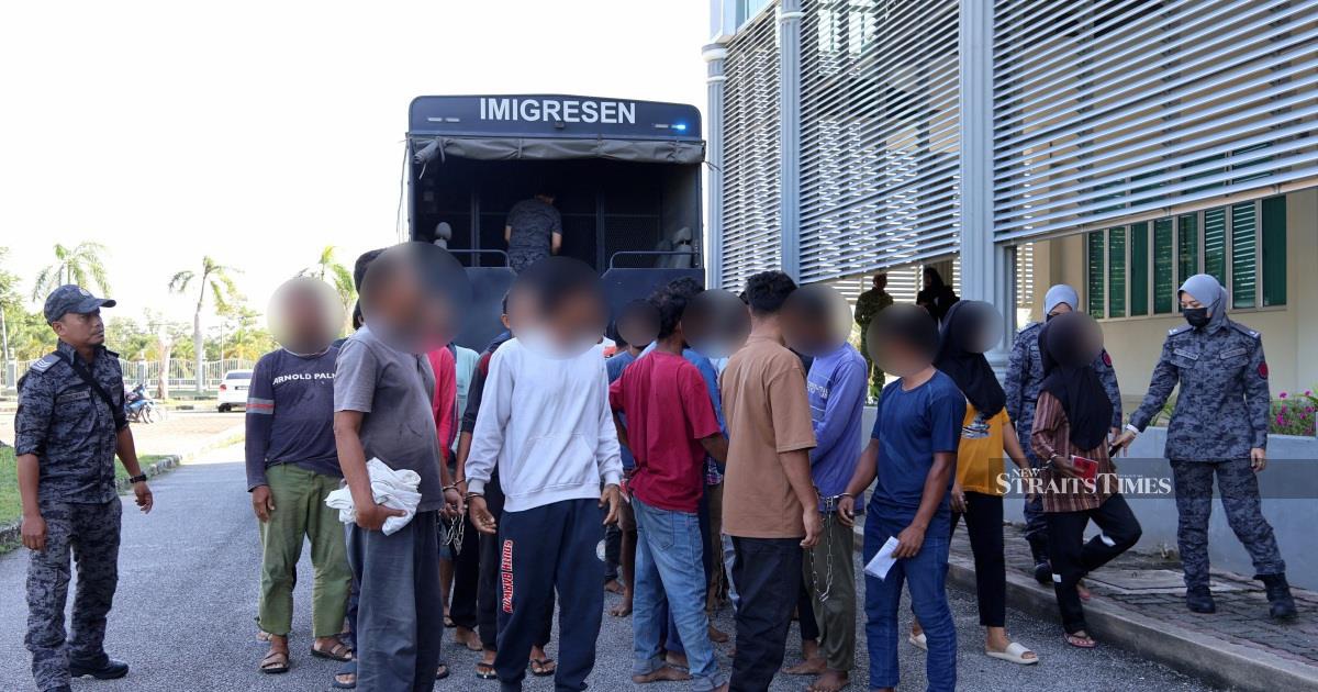 Court fines 29 undocumented migrants up to RM10,000 for illegal entry and overstaying